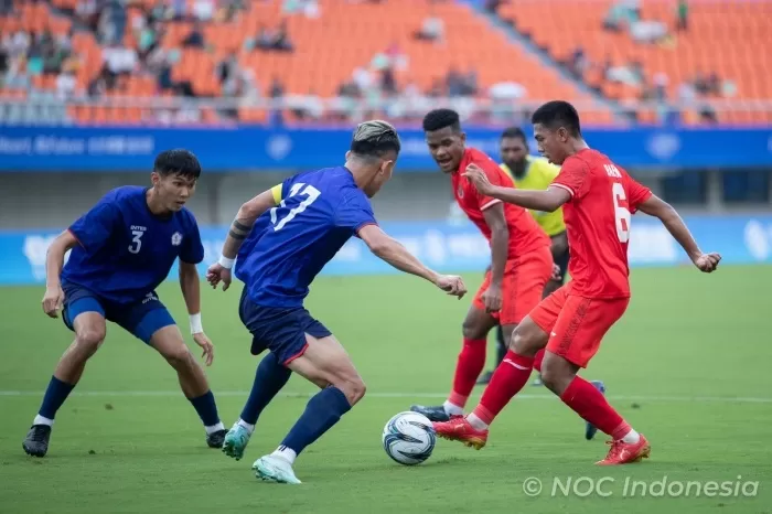 Ini Klasemen Sementara Grup F Sepak Bola Asian Games 2022 Usai Indonesia Kalah