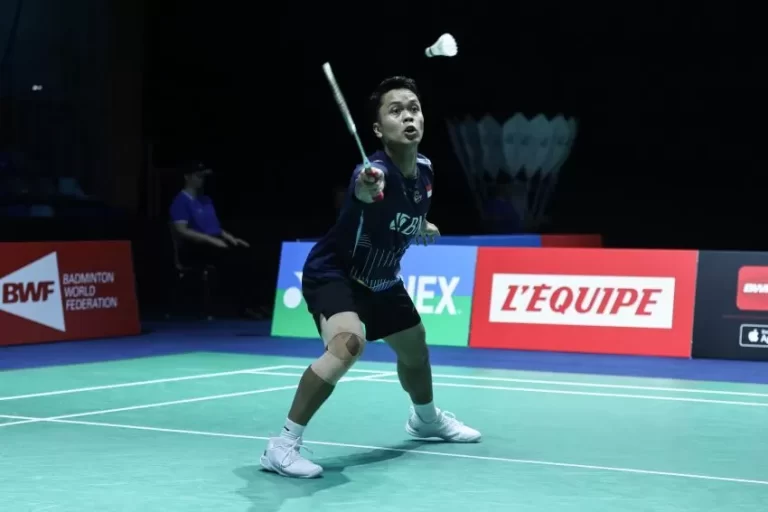 Mulai Andalkan Teriakan, Anthony Sinisuka Ginting Melaju di French Open