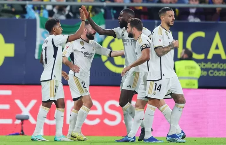 Dua Gol Rodrygo dan Satu Gol Bellingham Bawa Real Madrid ke Puncak Klasemen