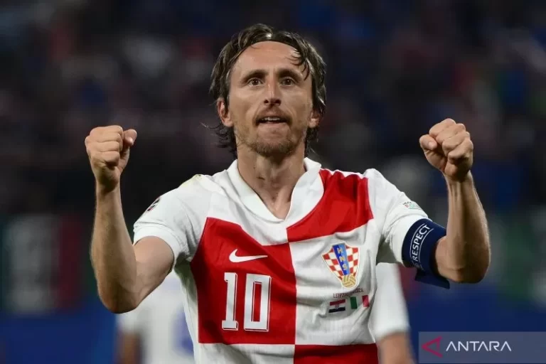 Modric Jadi Pencetak Gol Tertua Sementara Euro 2024