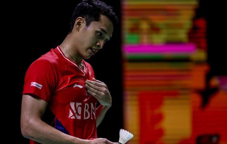 Jonatan Christie Kandas pada Babak 16 Besar Indonesia Masters 2021