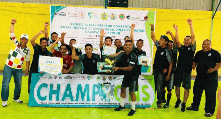 Peringati Hari Kesehatan, RSUD Tanjungbatu Gelar Turnamen Futsal Antarinstansi