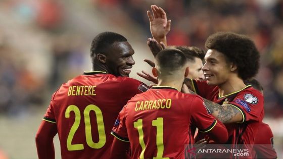Belgia Kunci Tiket Piala Dunia 2022