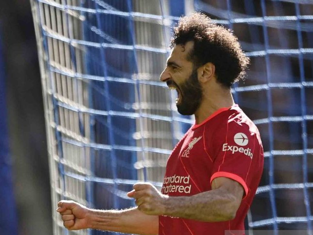 Mohamed Salah Bawa Liverpool Menang 2-0 di Brighton