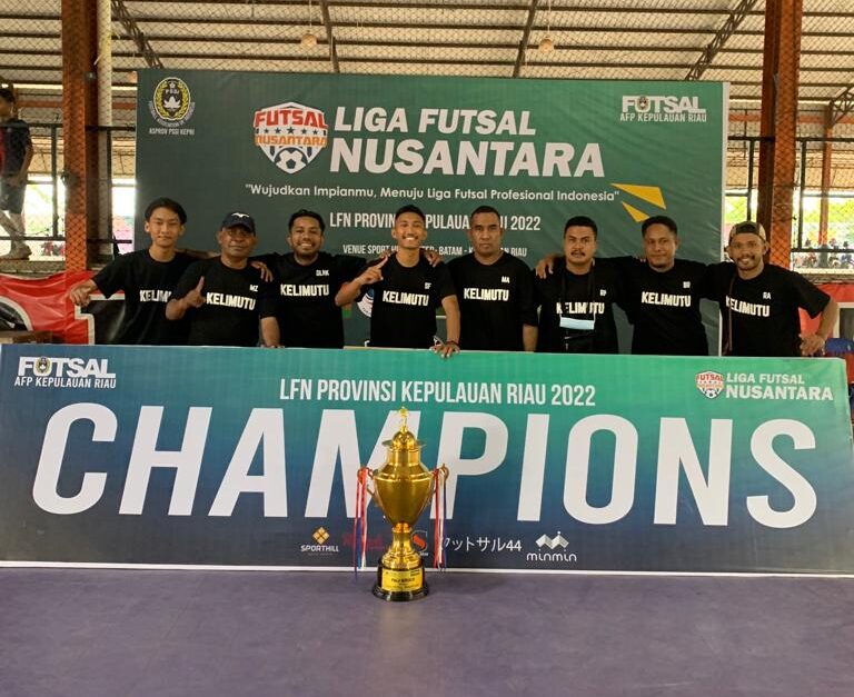 Laskar Kelimutu FC Juarai Liga Futsal Nusantara Kepri