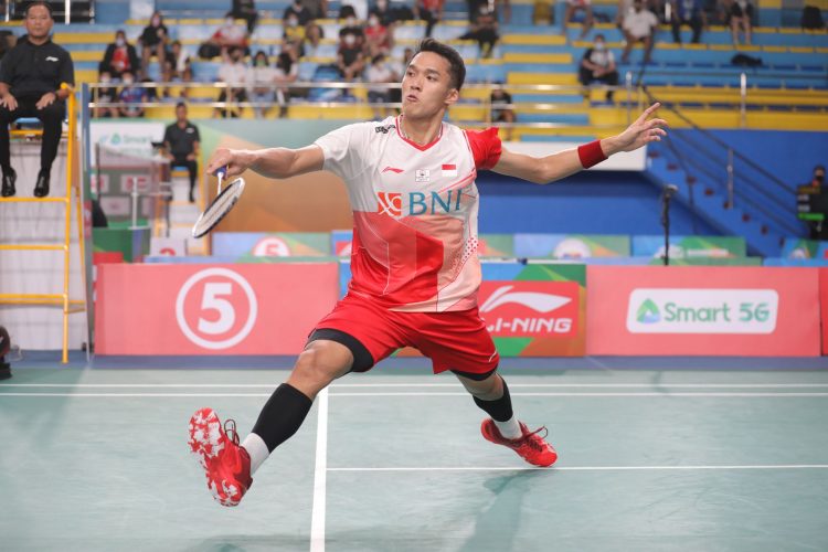 Jonatan Christie Protes Lapangan Berangin, Ini Pemain Indonesia di Perempat Final Kejuaraan Asia