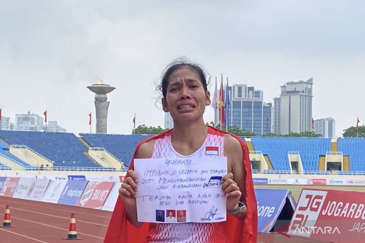 Odekta Akhiri Packelik Emas Maraton Putri Indonesia