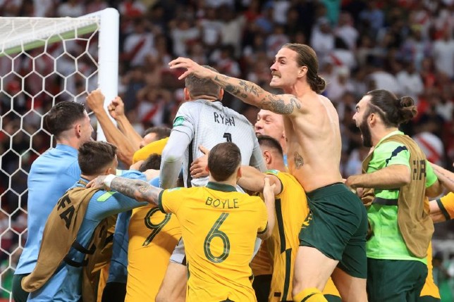 Menang Adu Penalti, Australia Lolos ke Piala Dunia