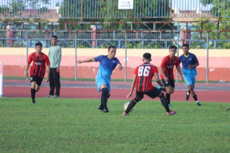 Tim Sepakbola Polresta Barelang Melaju ke Semifinal Kapolda Kepri Cup