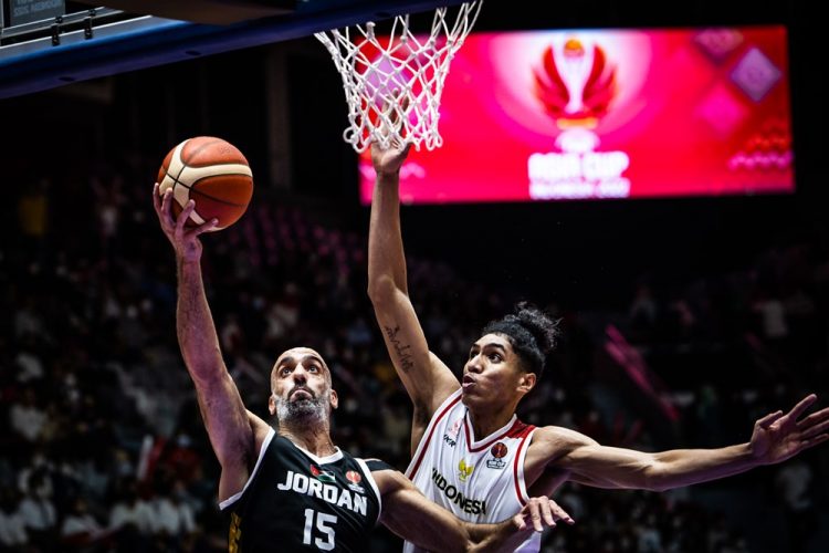 Indonesia Dibungkam Yordania di FIBA Asia Cup