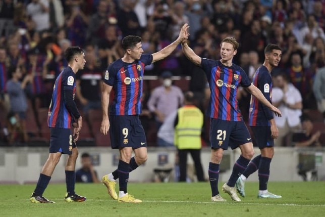 Lewandowski Hapus Nestapa Barcelona dengan Kemenangan