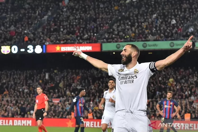 Real Madrid Melenggang ke Final Copa Del Rey Setelah Hancurkan Barcelona