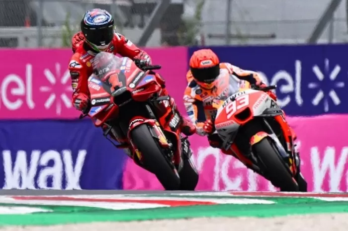 Hasil Sprint Race MotoGP Italia: Ducati Kuasai 5 Besar