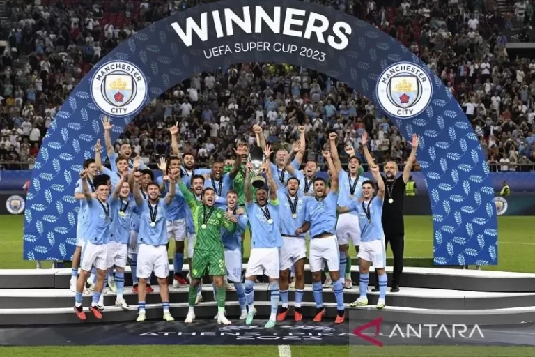 Manchester City Juarai Piala Super Eropa 2023