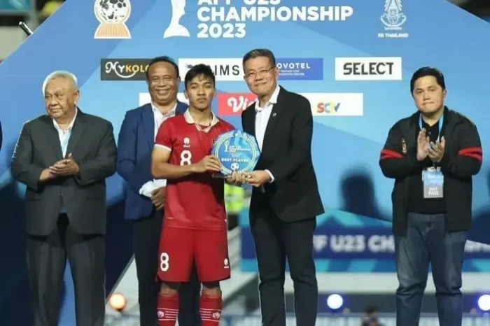 Pemain Timnas Indonesia Dinobatkan Sebagai Pemain Terbaik Piala AFF U-23 2023