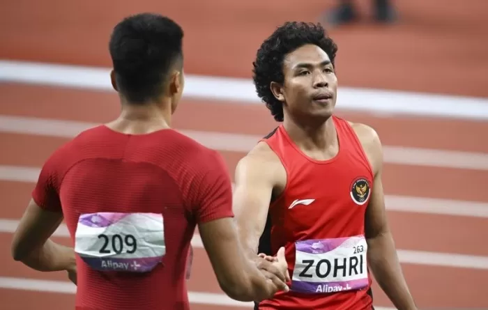 Tim Indonesia Melaju ke Final Lari Estafet 4×100 Meter Putra