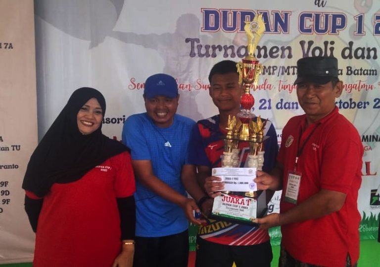 Dupan CUP I 2023 Berlangsung Meriah, Tim Voli SMPN 28 Keluar Sebagai Juara