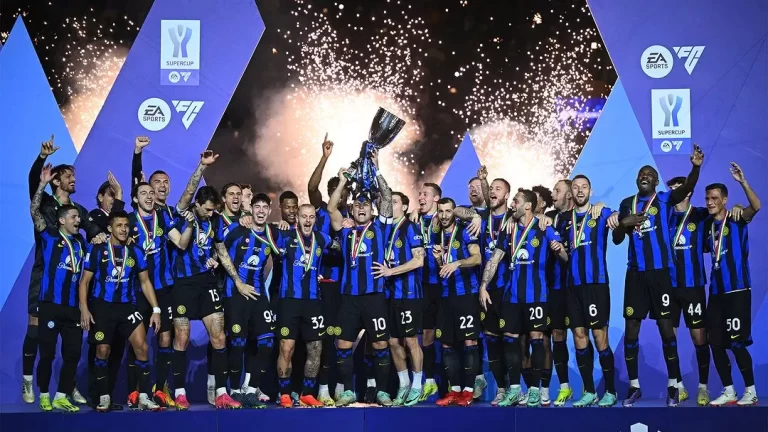Inter Milan Raih Gelar Juara Piala Super Italia