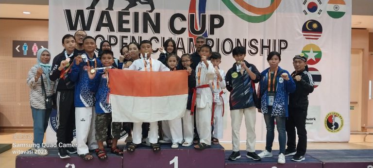Raih Prestasi Lagi, Atlet Taekwondo Kharisma Bangsa Borong Medali di Kejuaraan Singapore Waein Cup Open Championship