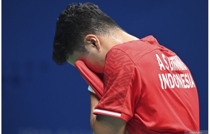 Takluk dari Cheuk Yiu, Ginting Gagal ke Semifinal India Open