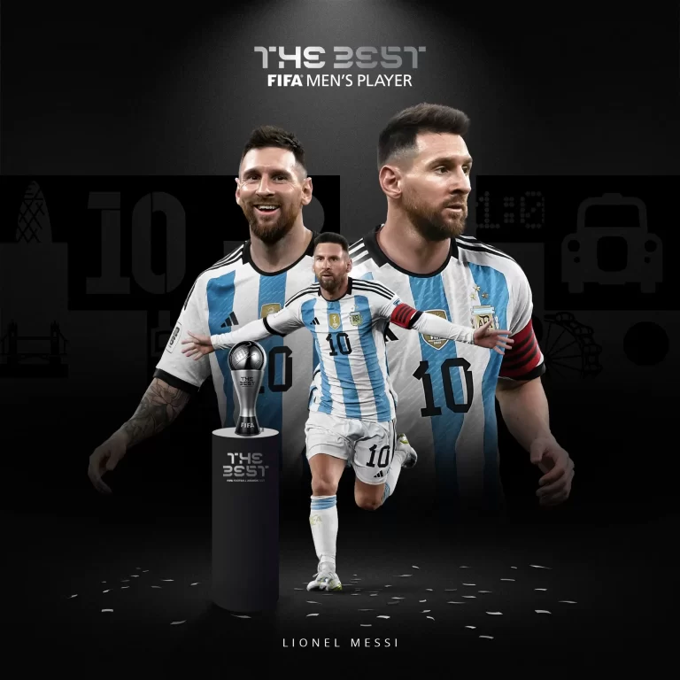 Lionel Messi Terpilih sebagai Pemain Terbaik FIFA 2023