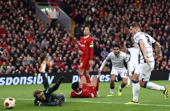 Atalanta Gasak Liverpool Tiga Gol Tanpa Balas di Anfield