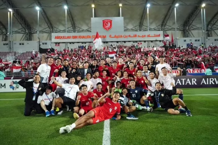 5.000 WNI Siap Banjiri Stadion Abdullah bin Khalifa saat Laga Timnas Indonesia U23 vs Korsel