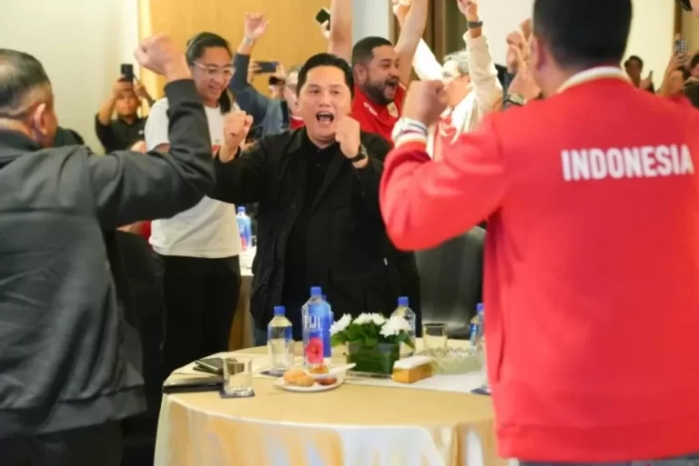 Ketum PSSI Erick Thohir Terpukau dan Puji Permainan Timnas U-23 saat Mengalahkan Australia U-23