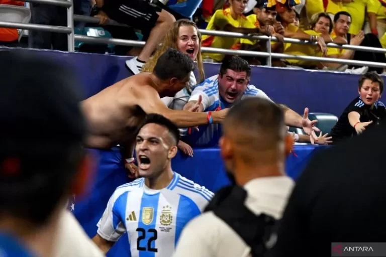 Lautaro Martinez Bikin Gol Tunggal, Argentina Juara Copa America 2024